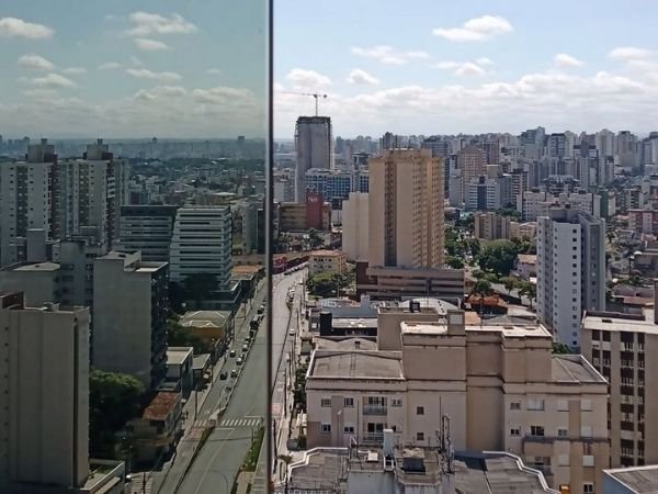 Privacidade com película refletiva em Vila dos Sargentos, Porto Alegre